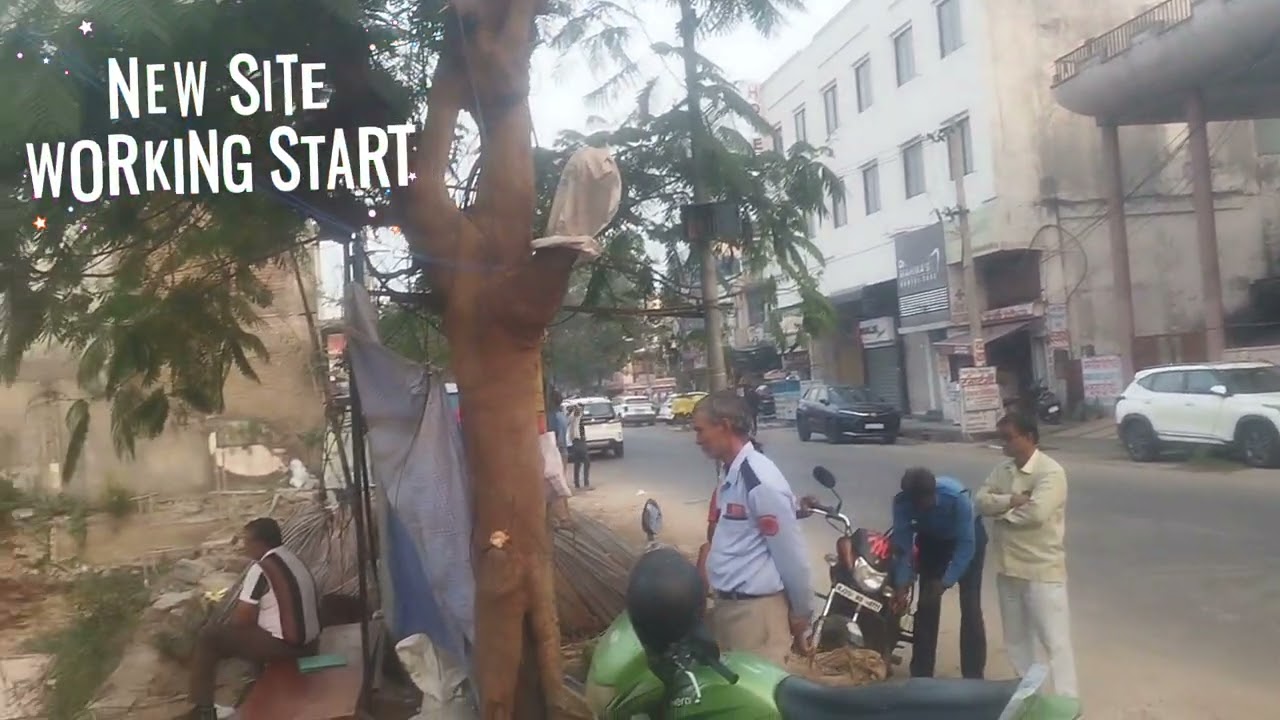 Sk Construction//new site working start  project 1