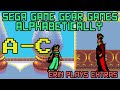 SEGA Game Gear Games Alphabetically A C