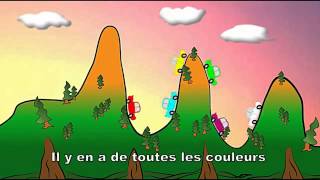 French colors   Couleurs   J'aime les voitures   alain le lait car, truck   YouTube