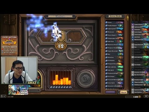 Amaz 12 Wins Shaman Arena - Take The Jade!!!