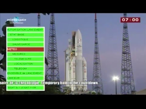 Arianespace Lancement VA203 / ASTRA 1N et BSAT-3c/JCSAT-110R (VF)