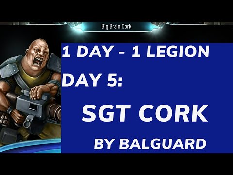 ONE DAY ONE LEGION #5 Sgt Cork deck -  Imperial Army