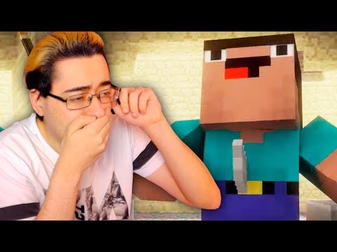 EL VERDADERO FIN DEL NOOB DE MINECRAFT... *TE HARÁ LLORAR* | VIDEOREACCIÓN MINECRAFT