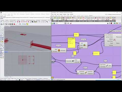 GH Tutorial Teil 10 - Widerlager Fundament transformieren mit Grasshopper