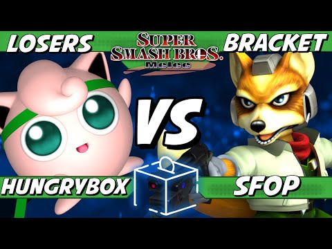 Coinbox 50 - Hungrybox (Jigglypuff) vs SFOP (Fox) Losers Bracket - Smash Melee