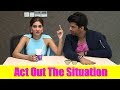 Hum Actors Kushal Tandon And Karishma Sharma Act Out Tricky Couple Situations