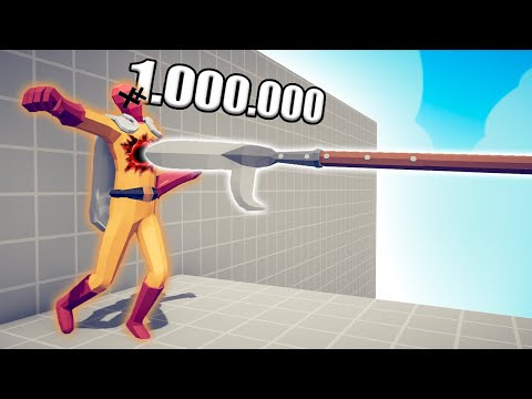 1.000.000 DAMAGE PIKE 1 vs 1 TOURNAMENT - TABS | Totally Accurate Battle Simulator 2023