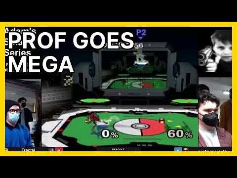 prof goes mega (AdamsSmashSeries) | Smash Melee Highlights