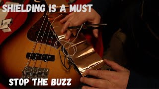 Video thumbnail for Shielding a Bass Control Cavity with Dimarzio Copper Tape by Stu Studio