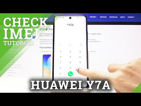 How to Check IMEI & SN in HUAWEI Y7a – Find IMEI Info