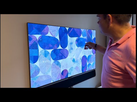 2024 LG OLED G4 65" unboxing and wall mounting