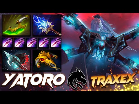 Yatoro Drow Ranger Traxex - Dota 2 Pro Gameplay [Watch & Learn]