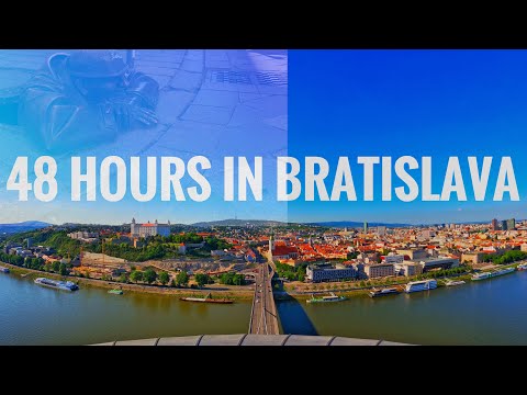 How To Spend 48 Hours In Bratislava As Travellers  | Bratislava Castle | UFO Bridge | Old Town |