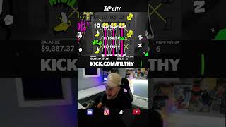 RIP CITY SLOT GETS US EXCITED WITH A BIG WIN #shorts #RIPcity #slot #slots #bigwin #win #onlineslots