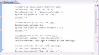 Intermediate Java Tutorial - 11 - Collections Methods fill