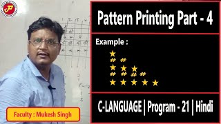 Start pattern in c language | programming classes | c tutorial