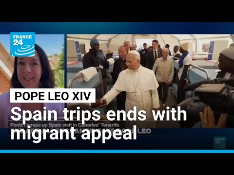 'All of us of are migrants,' pope says in Canary Islands as Spain trip wraps up