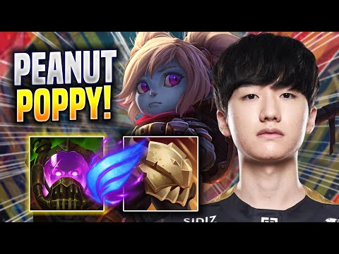 PEANUT DOMINATING WITH POPPY! - GEN Peanut Plays Poppy JUNGLE vs Olaf! | Season 2022
