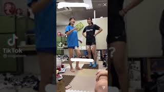 バレー女子さん性器を叩かれて感じてしまう #tiktok #放送事故 #jk