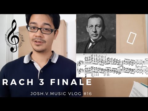 Rach 3 Finale! | VLOG #16 | Josh.V.Music