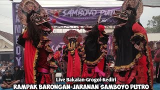 Download lagu Rampak Barongan Jaranan SAMBOYO PUTRO Live Bakalan Grogol Kediri mp3