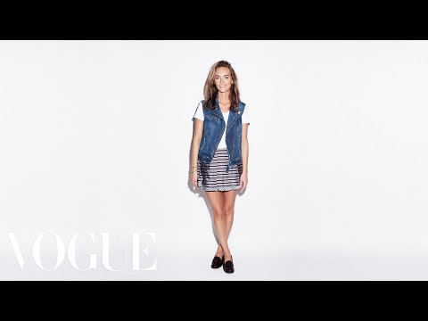 Gap Biker Jacket Denim Vest  - Jeanius: Grace Fuller - Vogue