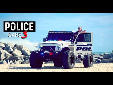 POLICE CARS (Jeep Wrangler 4x4 Fort Lauderdale Police Department)