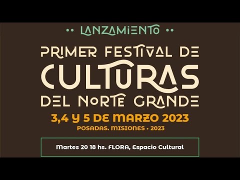 LANZAMIENTO DEL PRIMER FESTIVAL DE CULTURAS DEL NORTE GRANDE  EN VIVO •GLOW TV