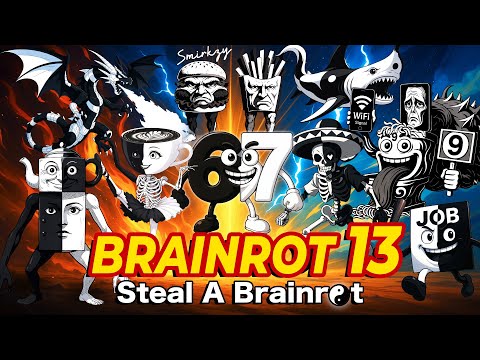 Smirkzy - Brainrot Anime Opening Song Pt. 13 (Official MV) ft. YIN YANG Steal a Brainrot Characters