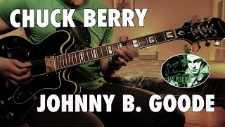 Video thumbnail for Chuck Berry - Johnny B Goode - How to play Opening riff by Jay Warhol