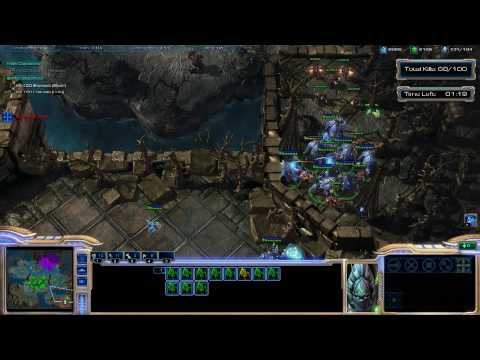 Starcraft 2 Challenge Mission 7 - Harbinger of Death (Protoss) - Getting Gold