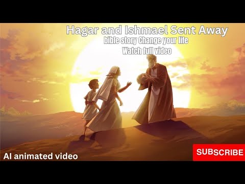 AI animated bible story Hagar and Ishmael Sent Away,