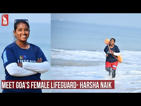 MEET GOA'S FEMALE LIFEGUARD- HARSHA NAIK