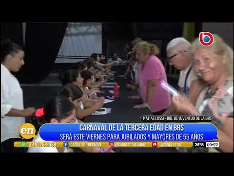 La Banda del Río Salí prepara su 10° Carnaval de la Tercera Edad