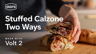Ooni Pizza Ovens How to make stuffed Calzones, two ways 