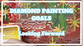 Don't Like Setting Goals? Watch Me Do It Instead!! | Diamond Painting Goals
