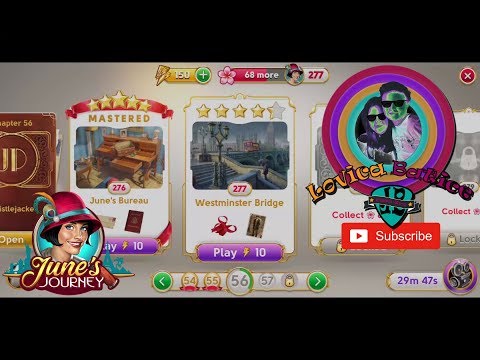 June's Journey - Chapter 56 - Whistlejacket - Level 277 - Westminster Bridge - Gameplay