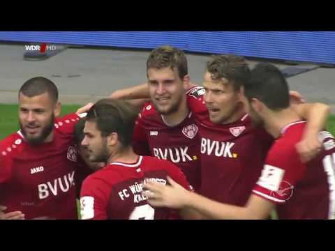 Robert Herrmann (Nr. 38) - mit den Würzburger Kickers auf dem Weg in die 2. Bundesliga