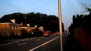 preview picture of video 'Feuerwehr kolonne in Gronau'