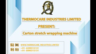 Carton Stretch Wrapping machine video thumbnail