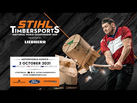 STIHL TIMBERSPORTS® Individual World Championship 2021 (English Commentary)