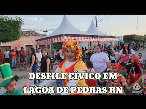 DESFILE CÍVICO EM LAGOA DE PEDRAS RN- 2023