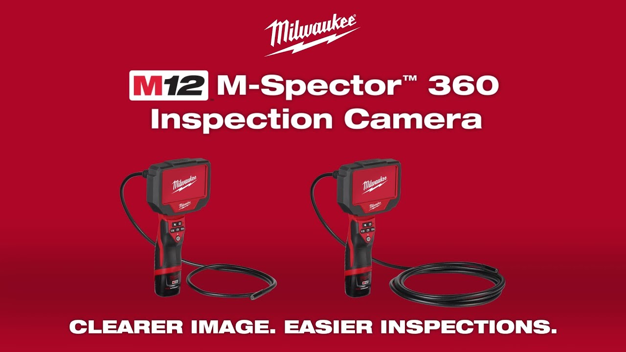 Камера цифрова акумуляторна , M12 360IC12-201C, 1м MILWAUKEE 4933480740