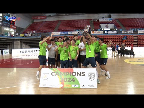 Resum Final Copa Catalunya futbol sala Juvenil - Club Sala 5 Martorell - Futsal Mataró CE (2-3)