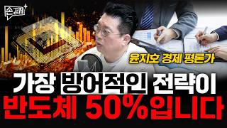가장 방어적인 전략이 반도체 50%입니다 - 윤지호 경제 평론가