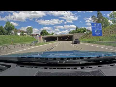 Augsburg - München - Neuried Autobahn A8 440i B58 4K