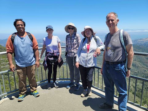 Mt.Tamalpias Hike - Mtn.Home Inn to East Peak, 6/30/22
