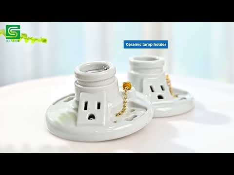 Colshine ceramic and plastic lampholders with UL certificate