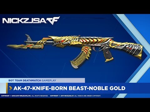 AK-47-Knife-Born Beast-Noble Gold | CROSSFIRE China 2.0
