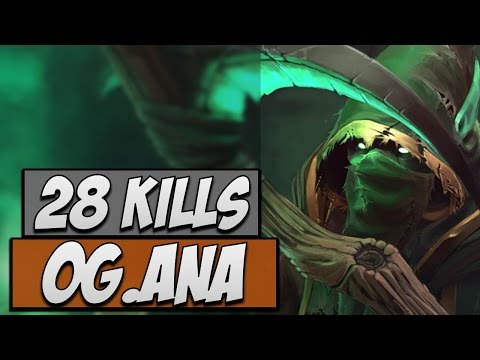 OG.Ana Necrophos 9435 MMR | Dota Gameplay 7.14